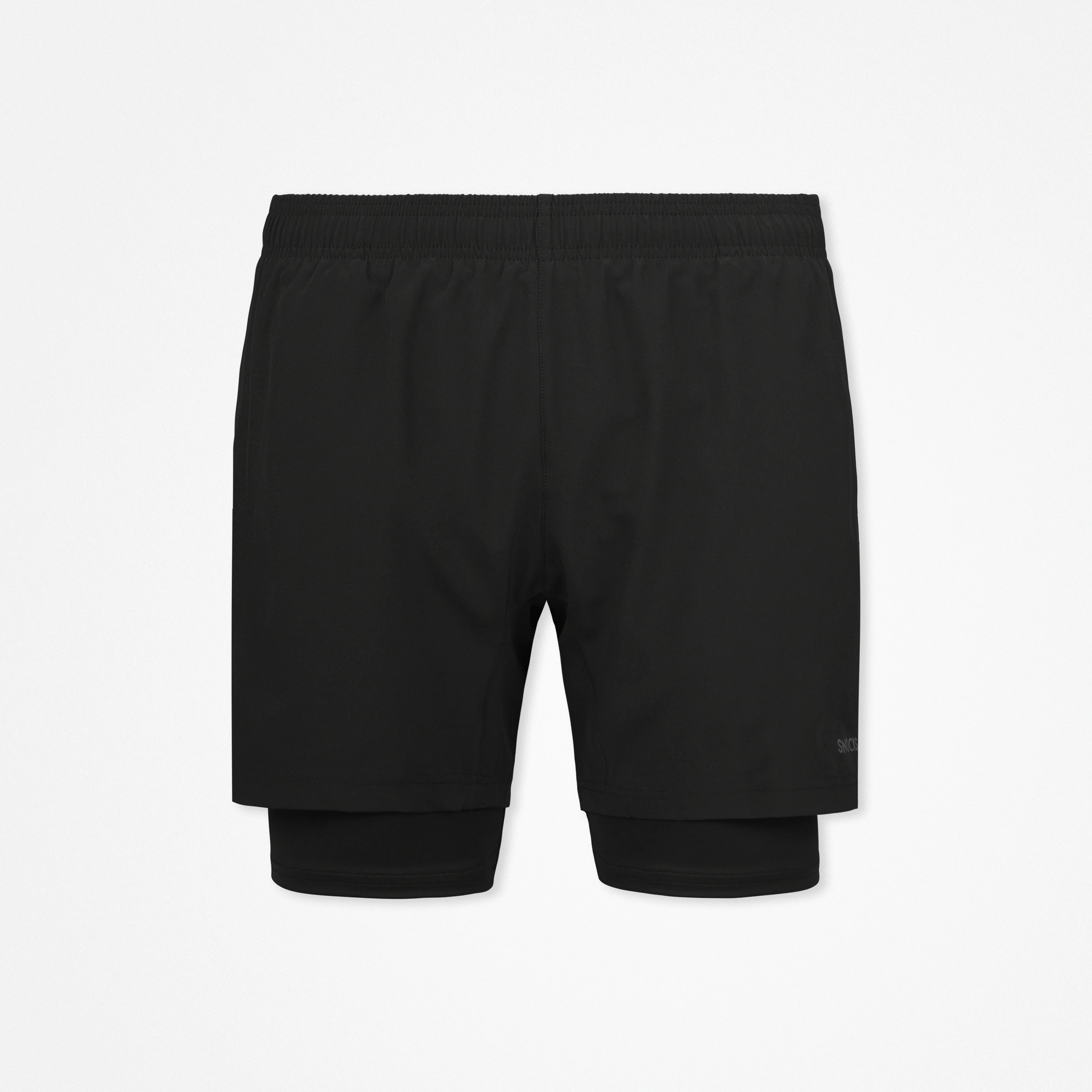 2 in 1 Shorts Herren | Schwarz - Image 10