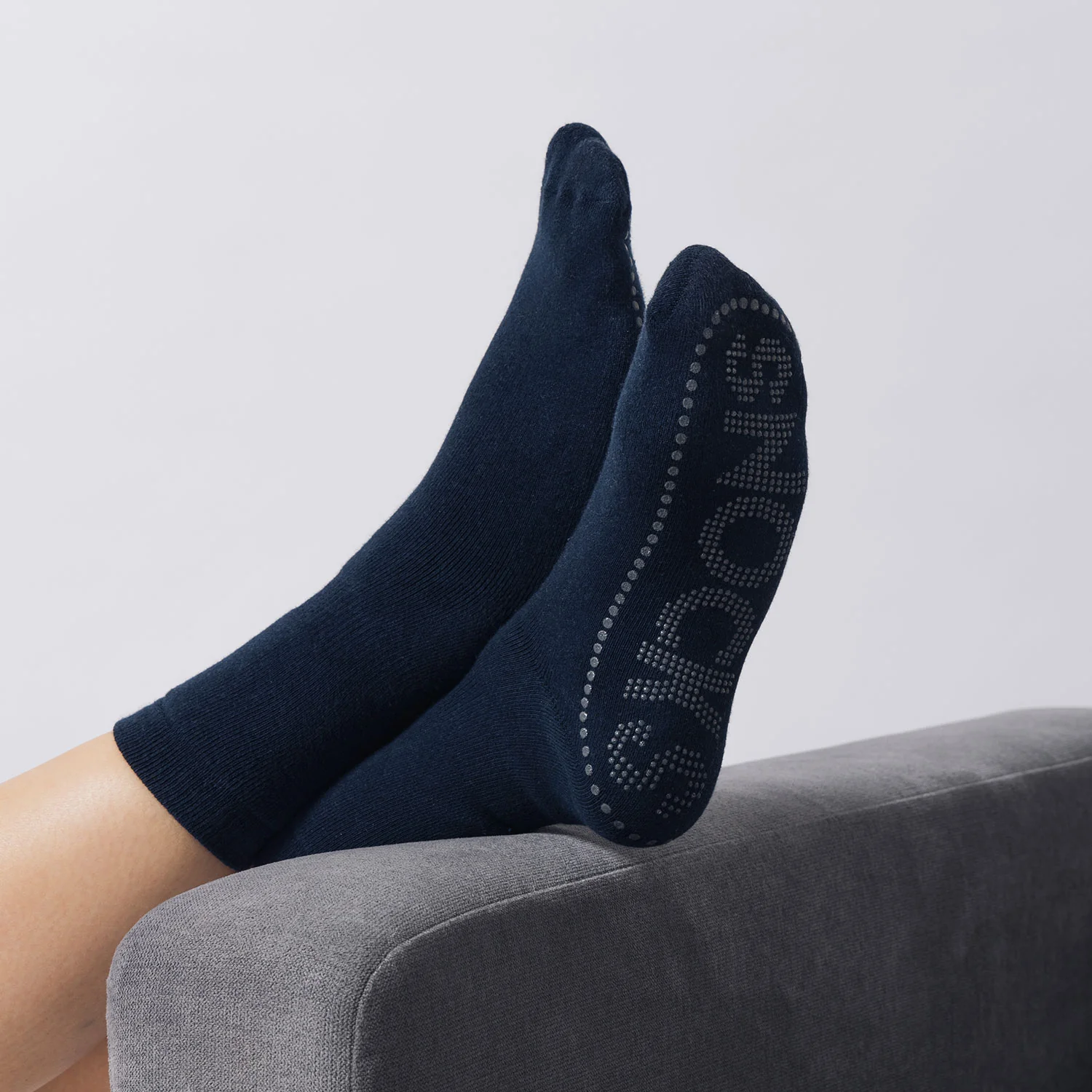 Anti-Rutsch Socken | Grau (SNOCKS) - Image 5