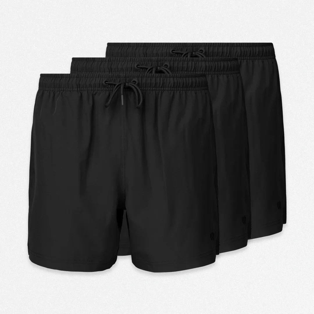 Badehose Herren | Schwarz - Image 12