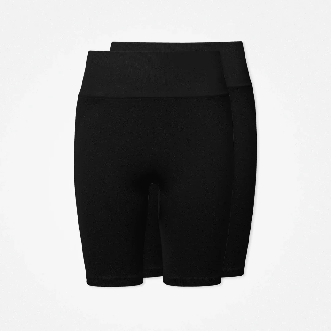 Booty Scrunch Shorts Damen | Schwarz - Image 11