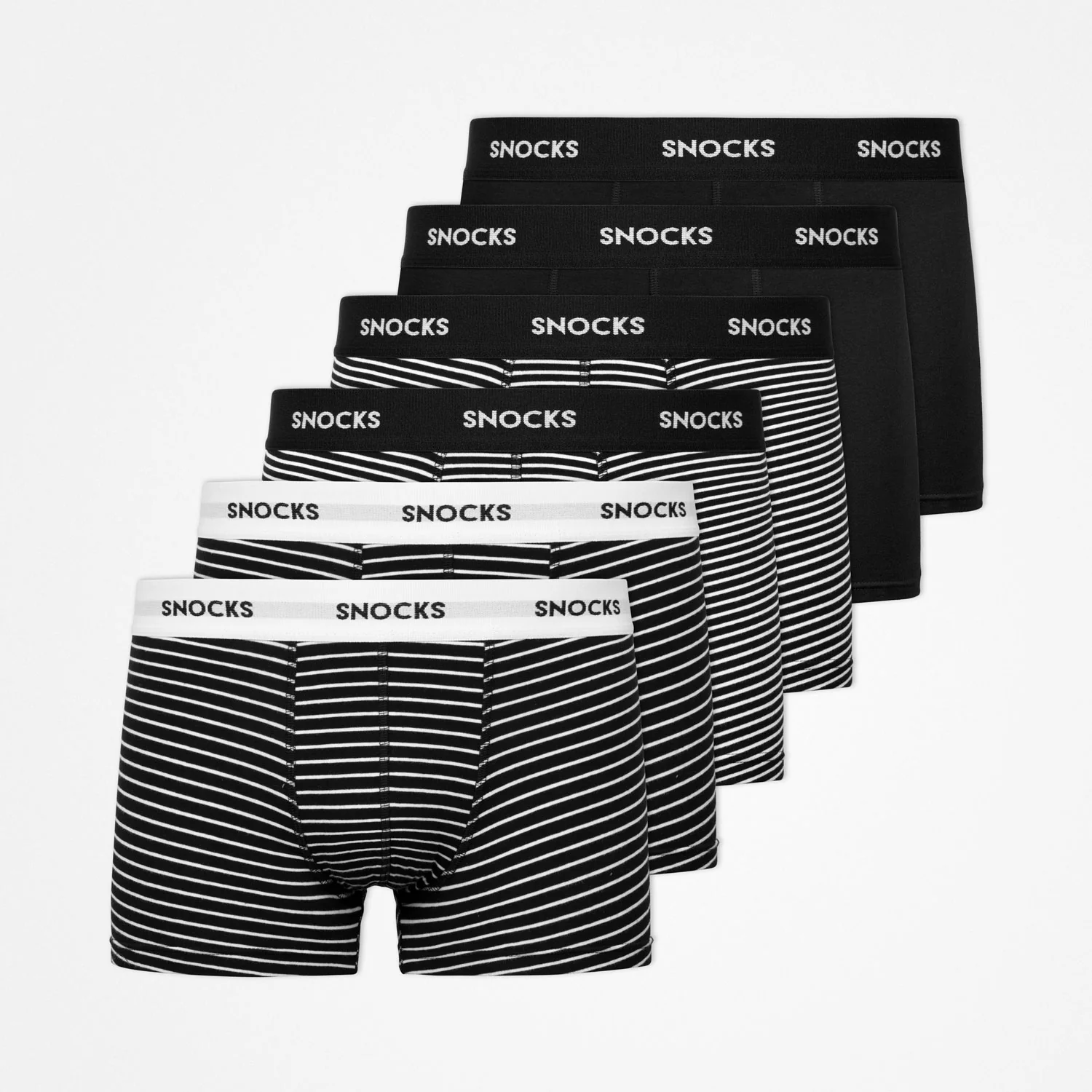 Boxershorts mit Streifen | Schwarze Streifen - Image 7