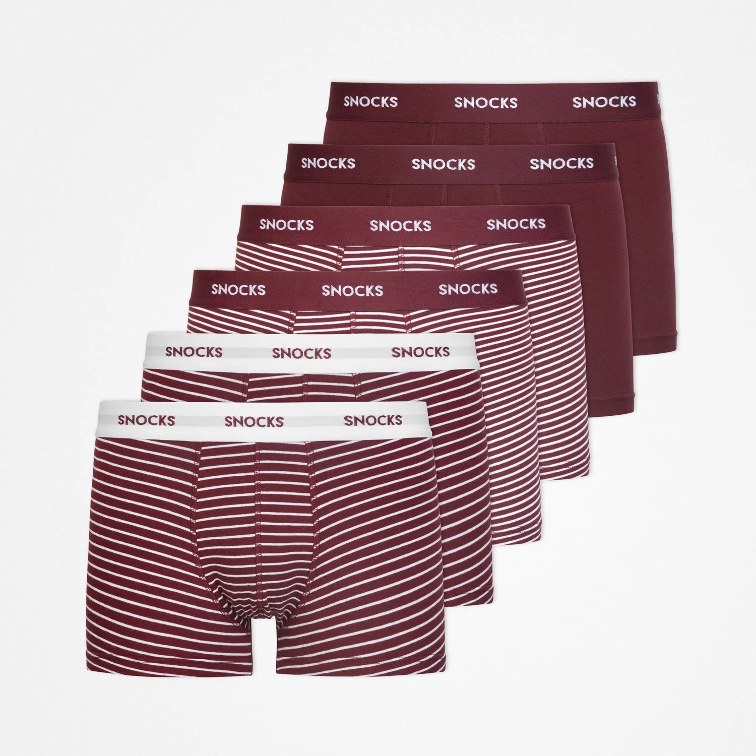 Boxershorts mit Streifen | Rote Streifen - Image 7