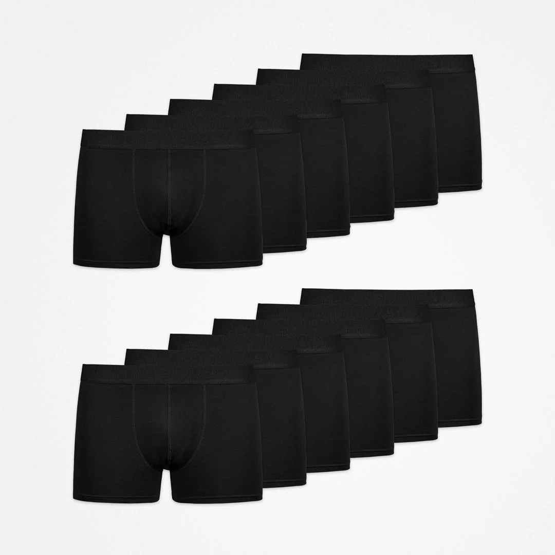 Boxershorts ohne Logo | Schwarz - Image 12