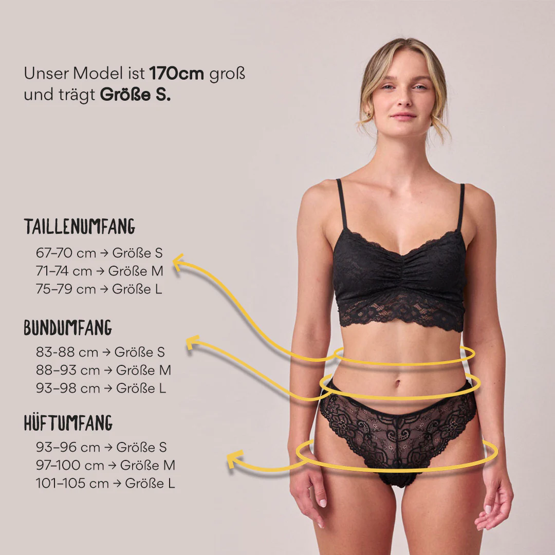 Brazilian Slips aus Spitze | Schwarz - Image 9