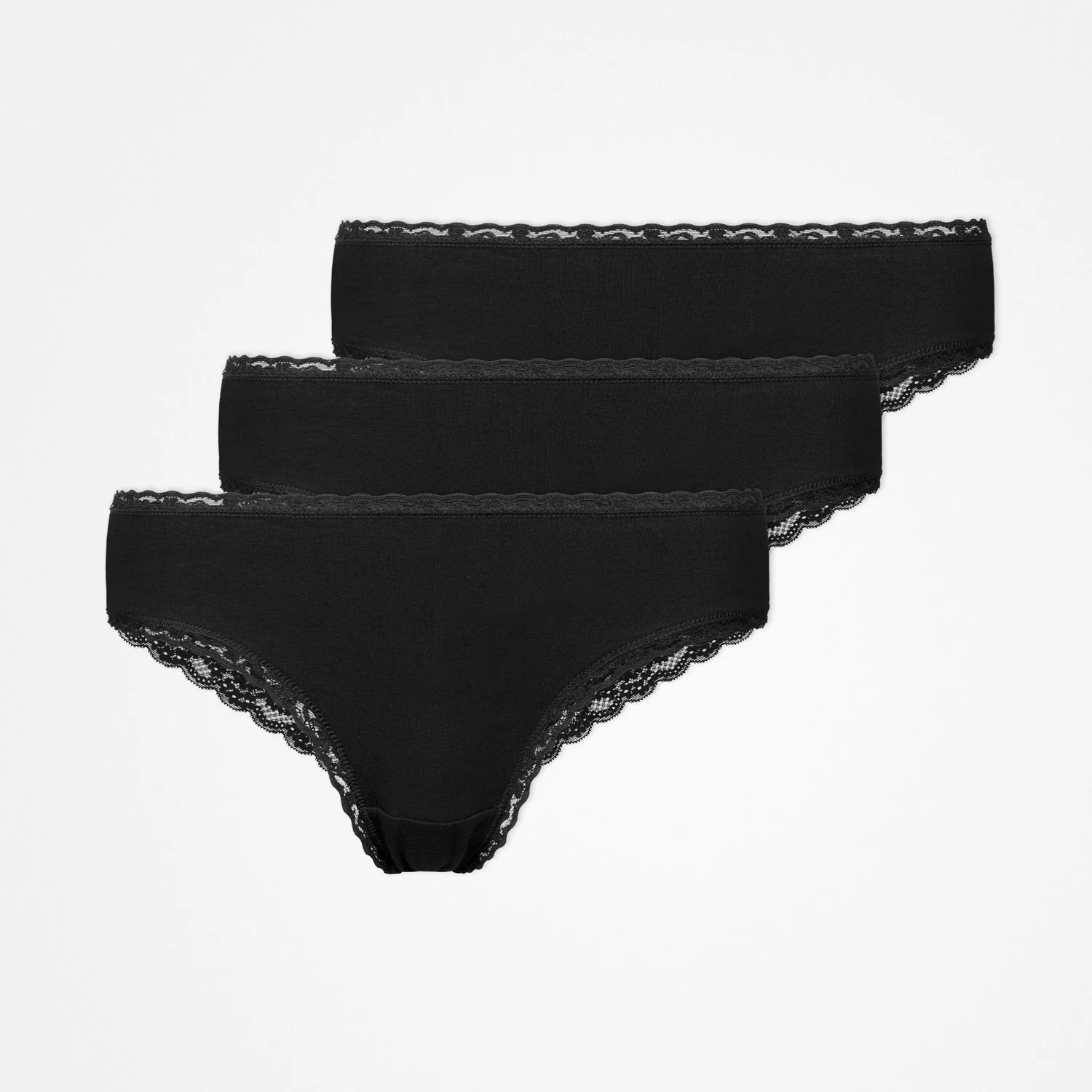 Brazilian Slips mit Spitze | Schwarz - Image 11