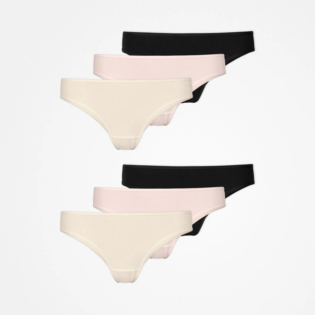 Brazilian Slips | Mix (Hellbeige/Rose/Schwarz) - Image 10
