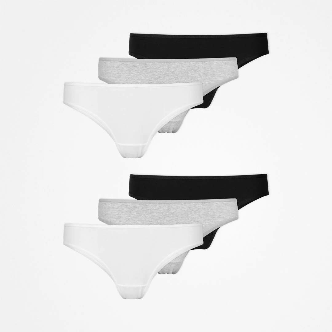 Brazilian Slips | Mix (Weiß/Hellgrau/Schwarz) - Image 10