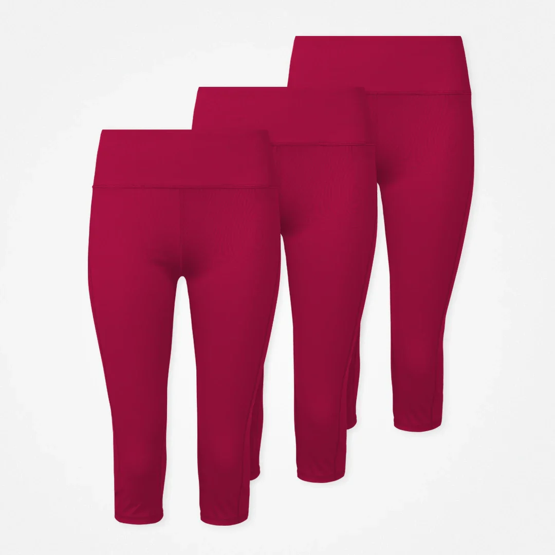 Capri Leggings | Grape - Image 13