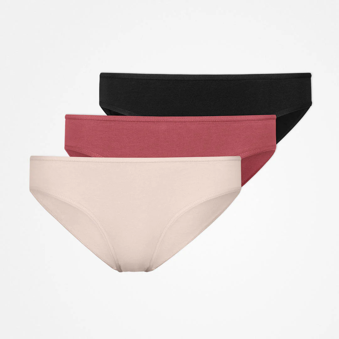 Damenslips | Mix (Apricot/Mauve/Schwarz) - Image 8