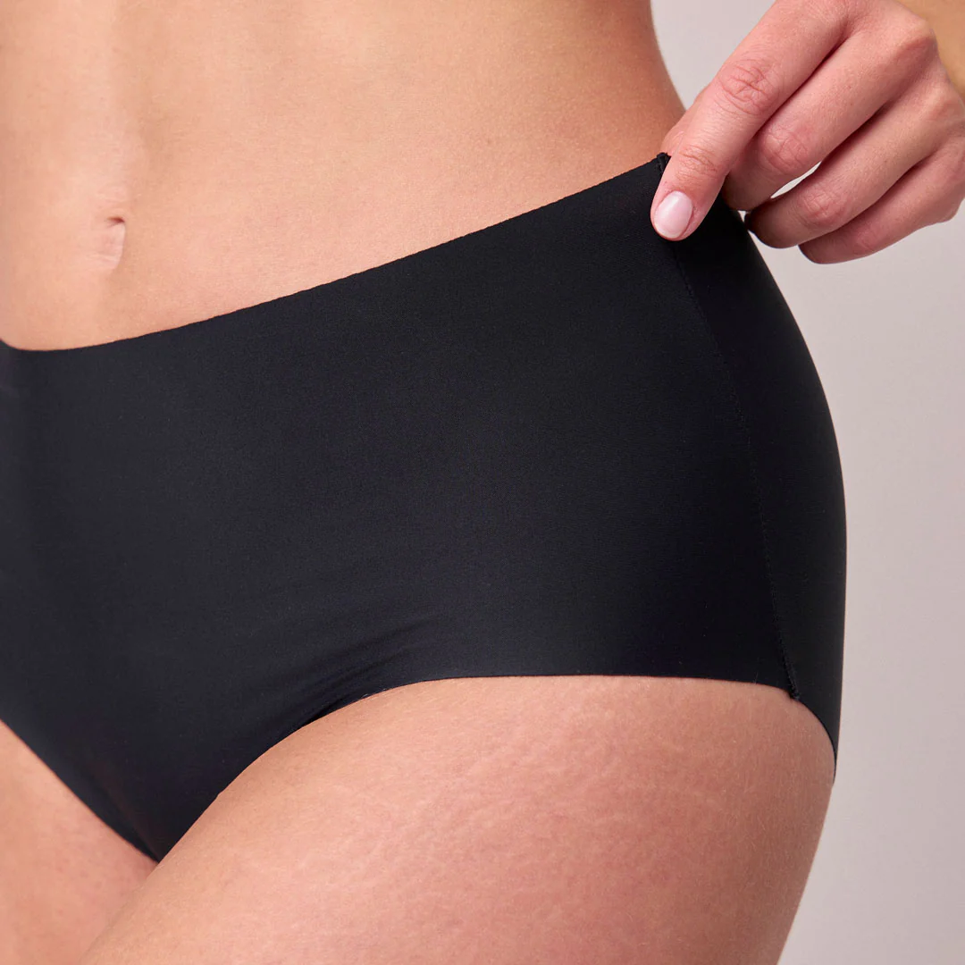 High Waist Hipster Panties Seamless | Schwarz - Image 7