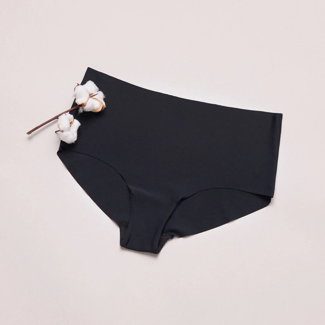 High Waist Hipster Panties Seamless | Schwarz - Image 9