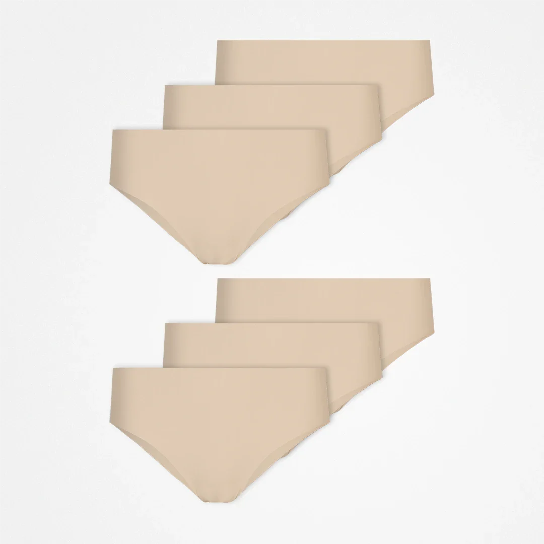 High Waist Hipster Panties Seamless | Hellbeige - Image 13