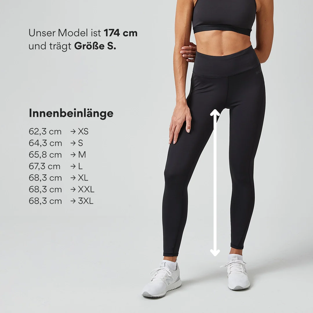 High Waist Leggings | Dunkelblau - Image 9