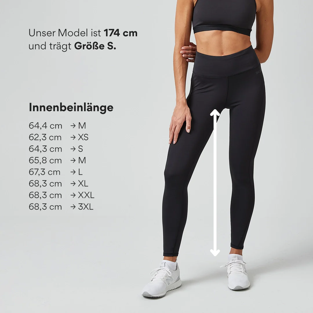 High Waist Leggings | Dunkelgrau - Image 9
