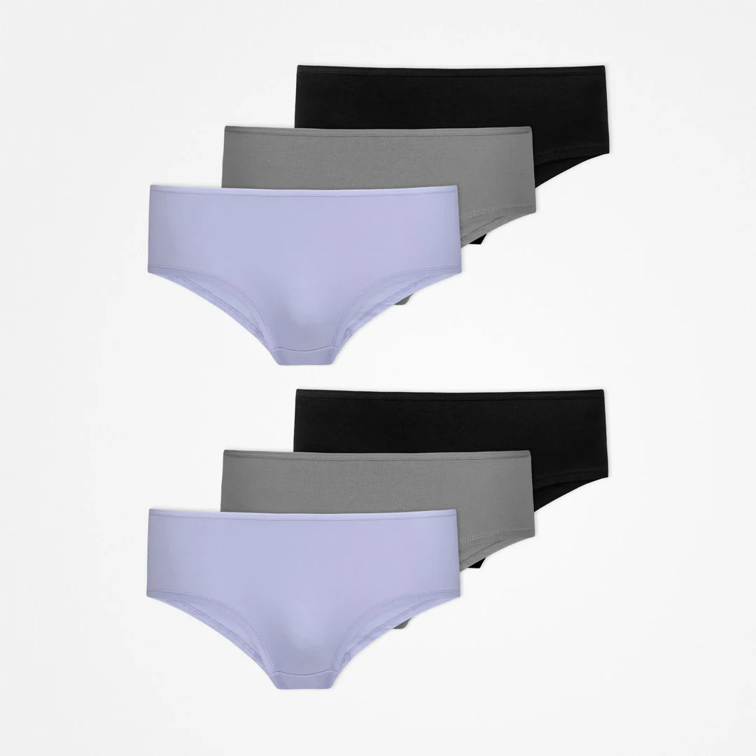 Hipster Panties | Mix (Lila/Grün/Schwarz) - Image 11