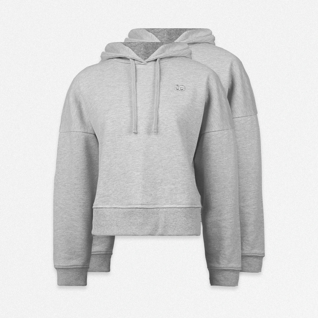 Hoodie Damen | Hellgrau - Image 10