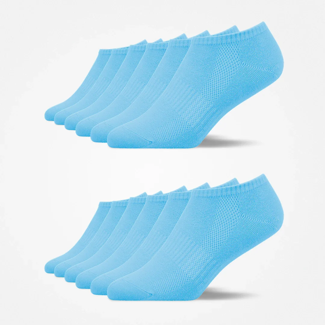 Kinder Sneaker Socken | Blau - Image 9