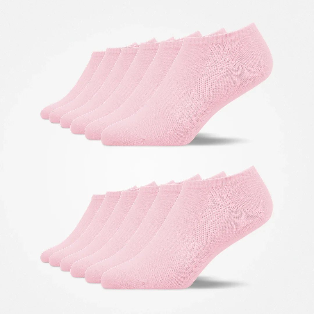 Kinder Sneaker Socken | Rosa - Image 9