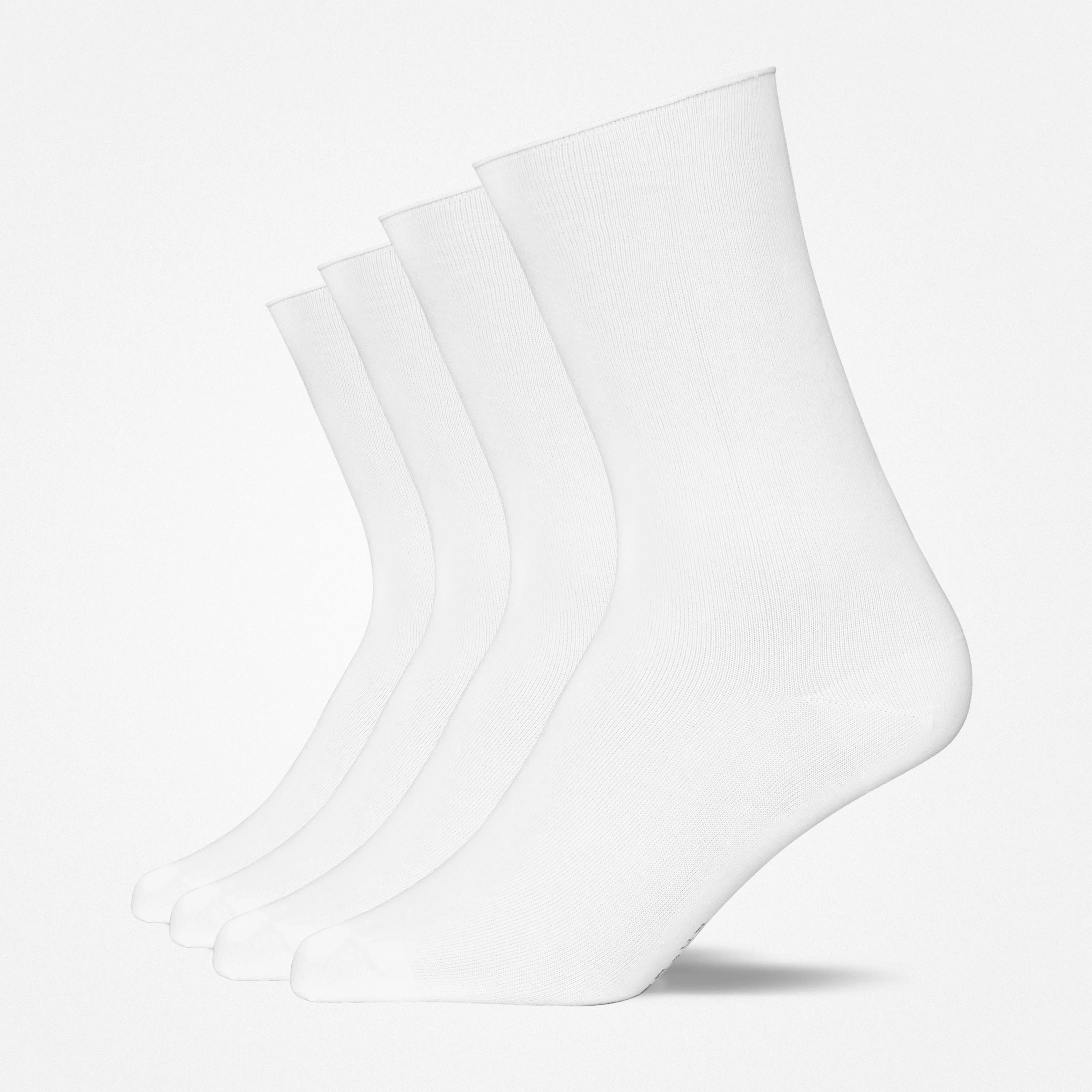 Klassische Damen Socken | Weiß - Image 12