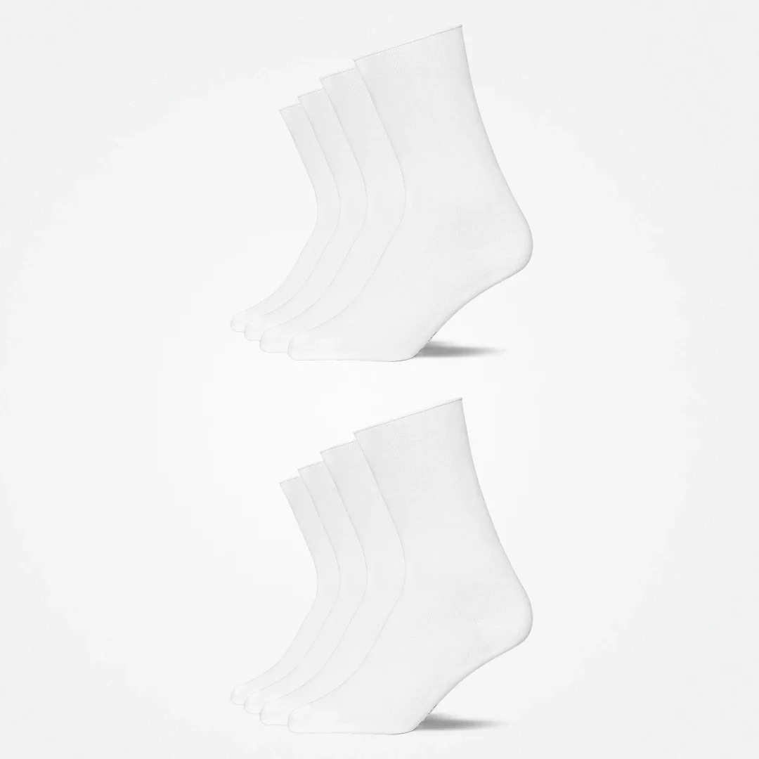 Klassische Damen Socken | Weiß - Image 13