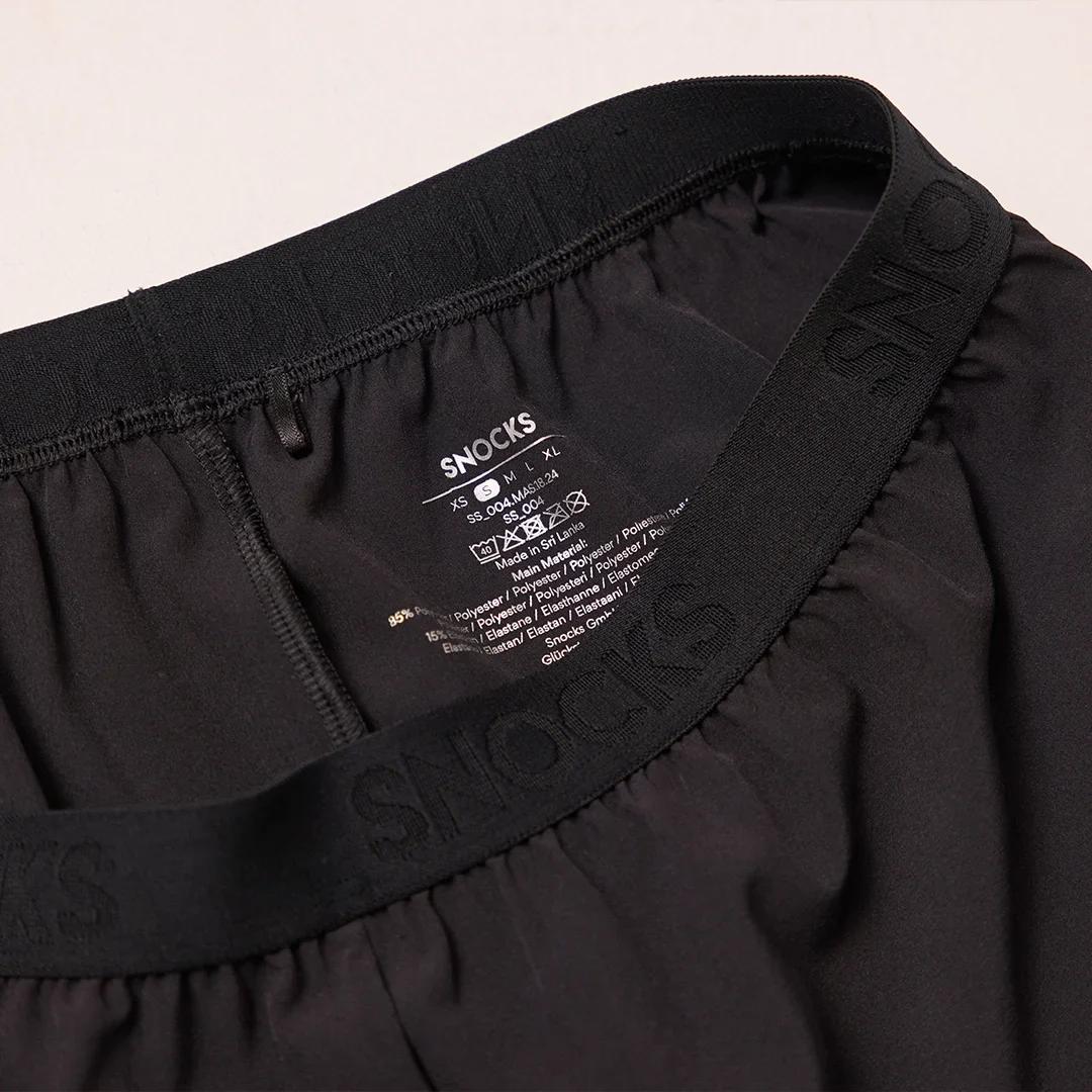 Kurze Laufshorts Damen | Schwarz - Image 7