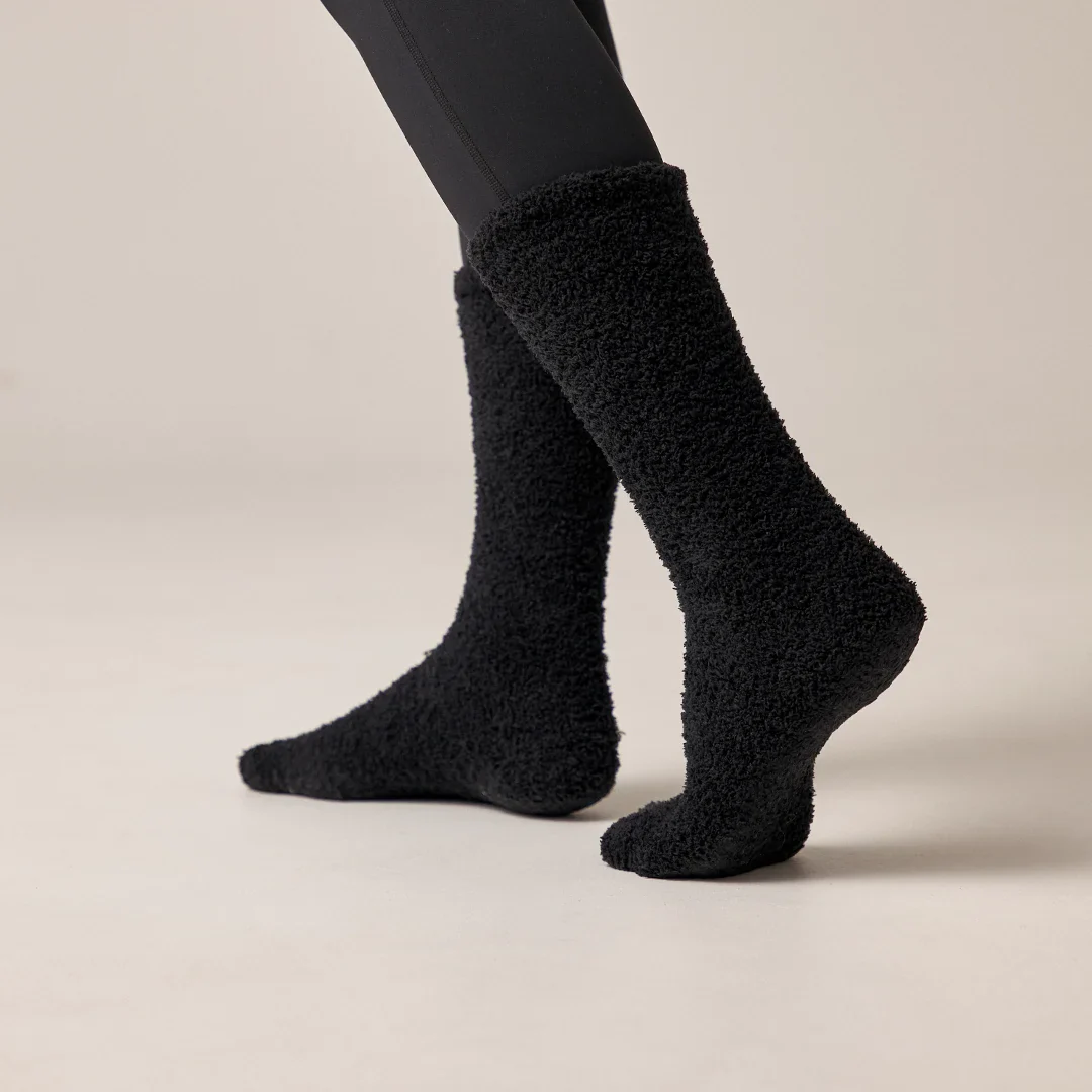 Kuschelsocken | Mix (Braun/Offwhite) - Image 2