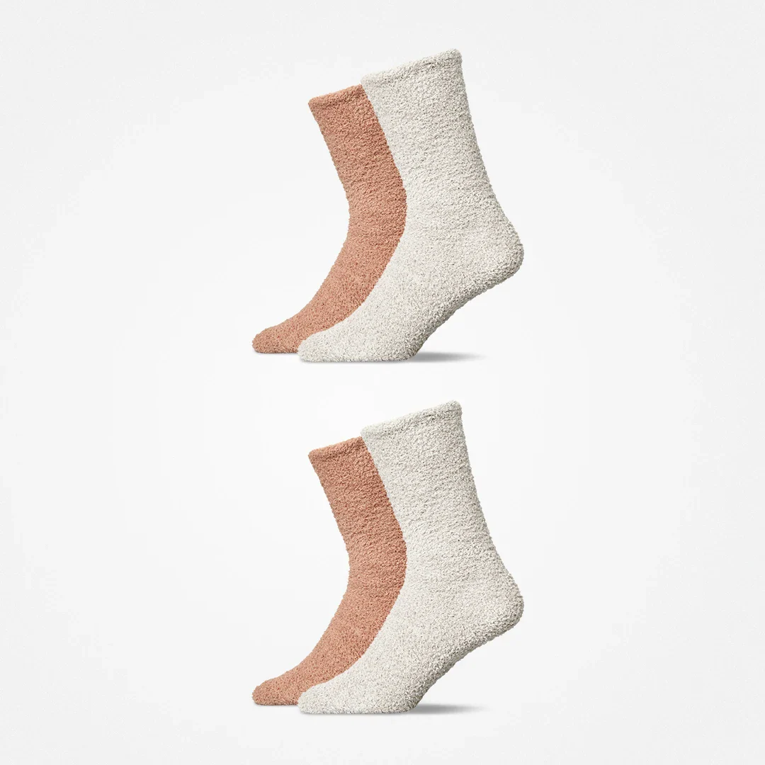 Kuschelsocken | Mix (Braun/Offwhite) - Image 9