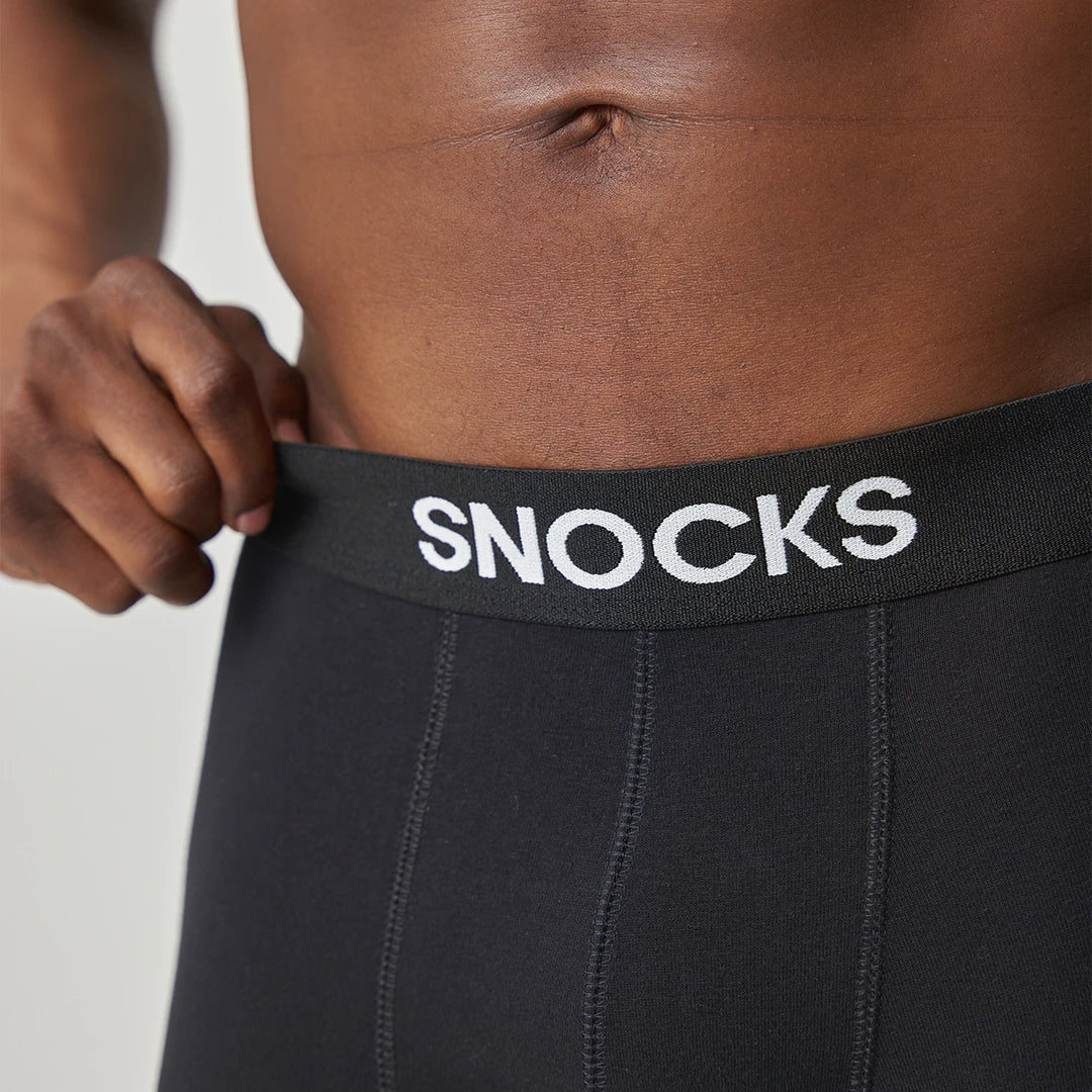 Lange Premium Boxershorts | Schwarz - Image 3