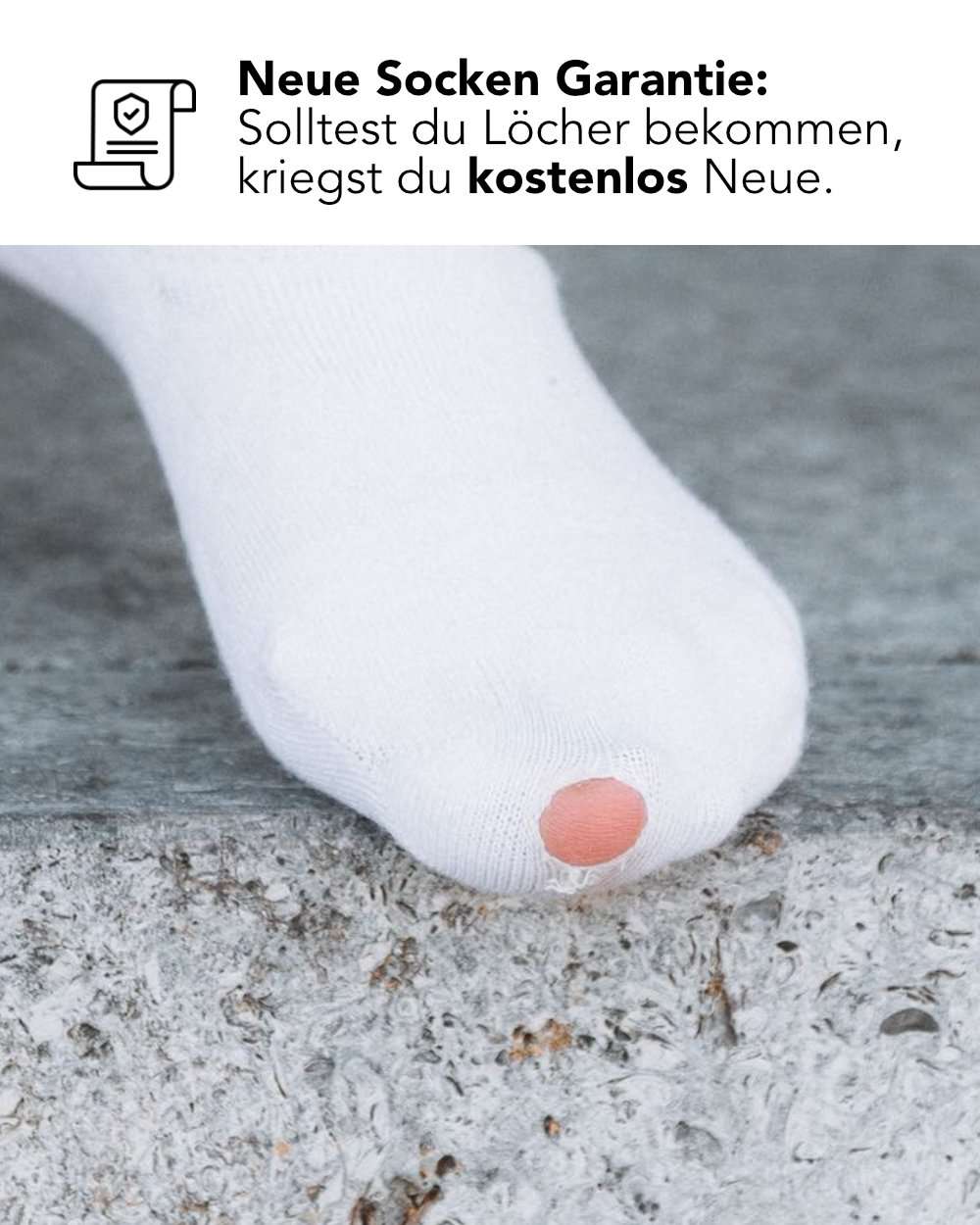 Laufsocken | Weiß - Image 6