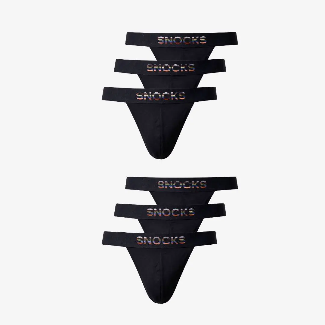Männer Tanga Pride | Schwarz (Pride) - Image 11