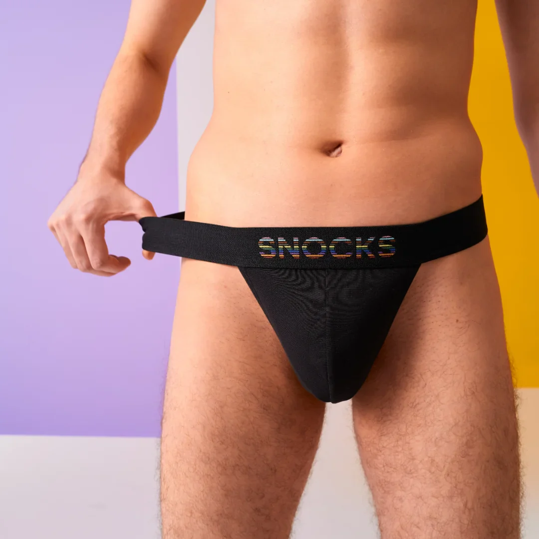 Männer Tanga Pride | Schwarz (Pride) - Image 3