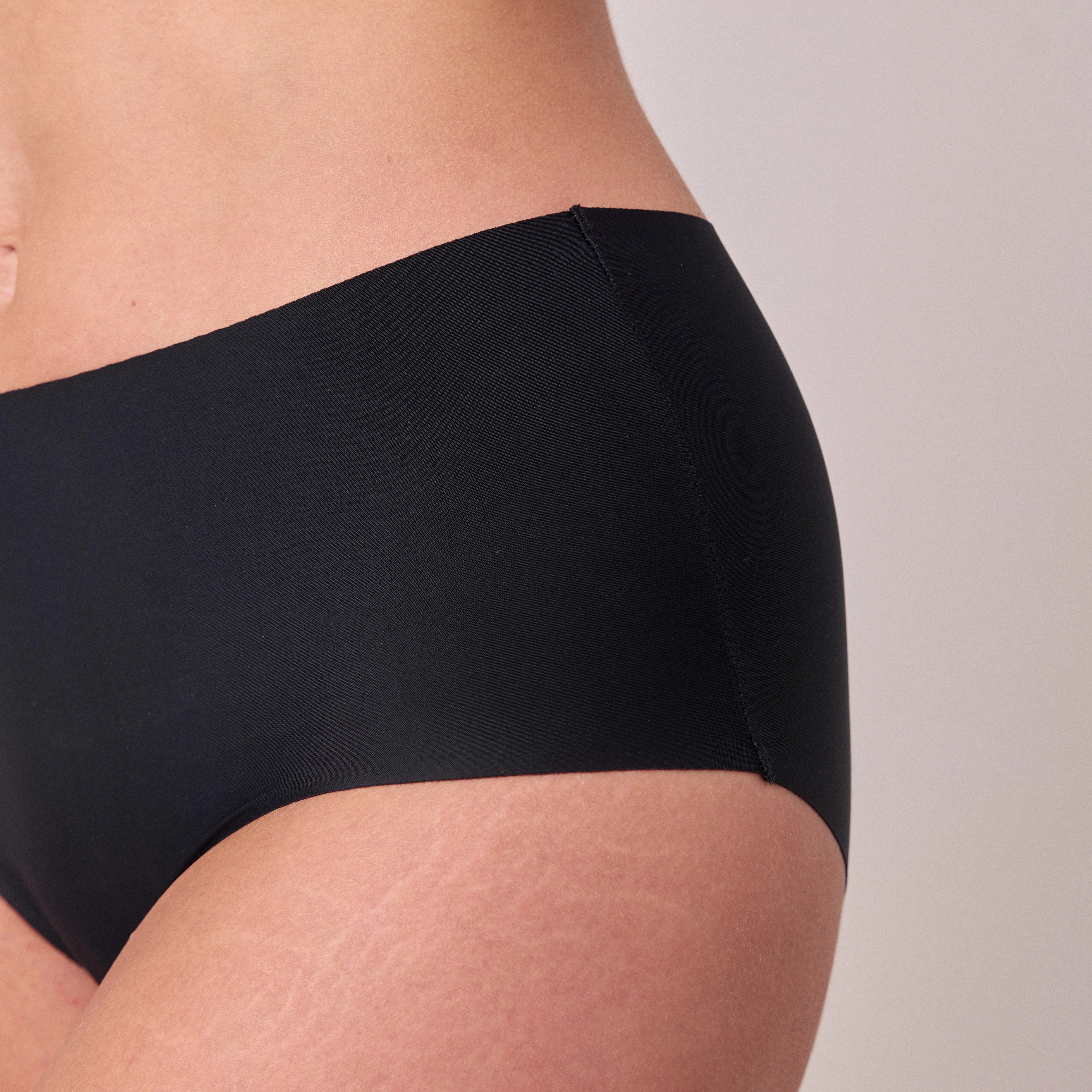 Microfiber High Waist Seamless Hipster | Schwarz - Image 4
