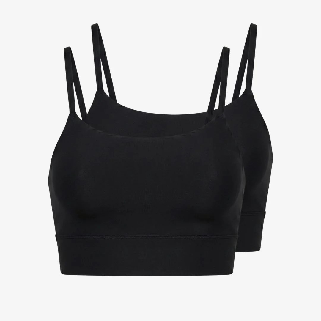 Microfiber Seamless Bralette | Schwarz - Image 12