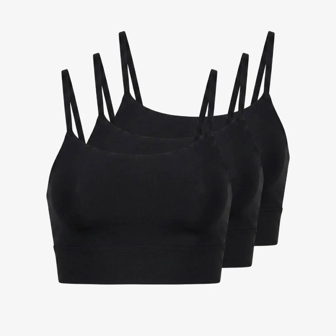 Microfiber Seamless Bralette | Schwarz - Image 13