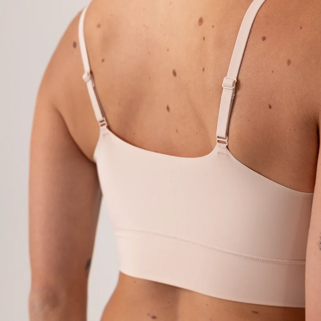 Microfiber Seamless Bralette | Beige - Image 5