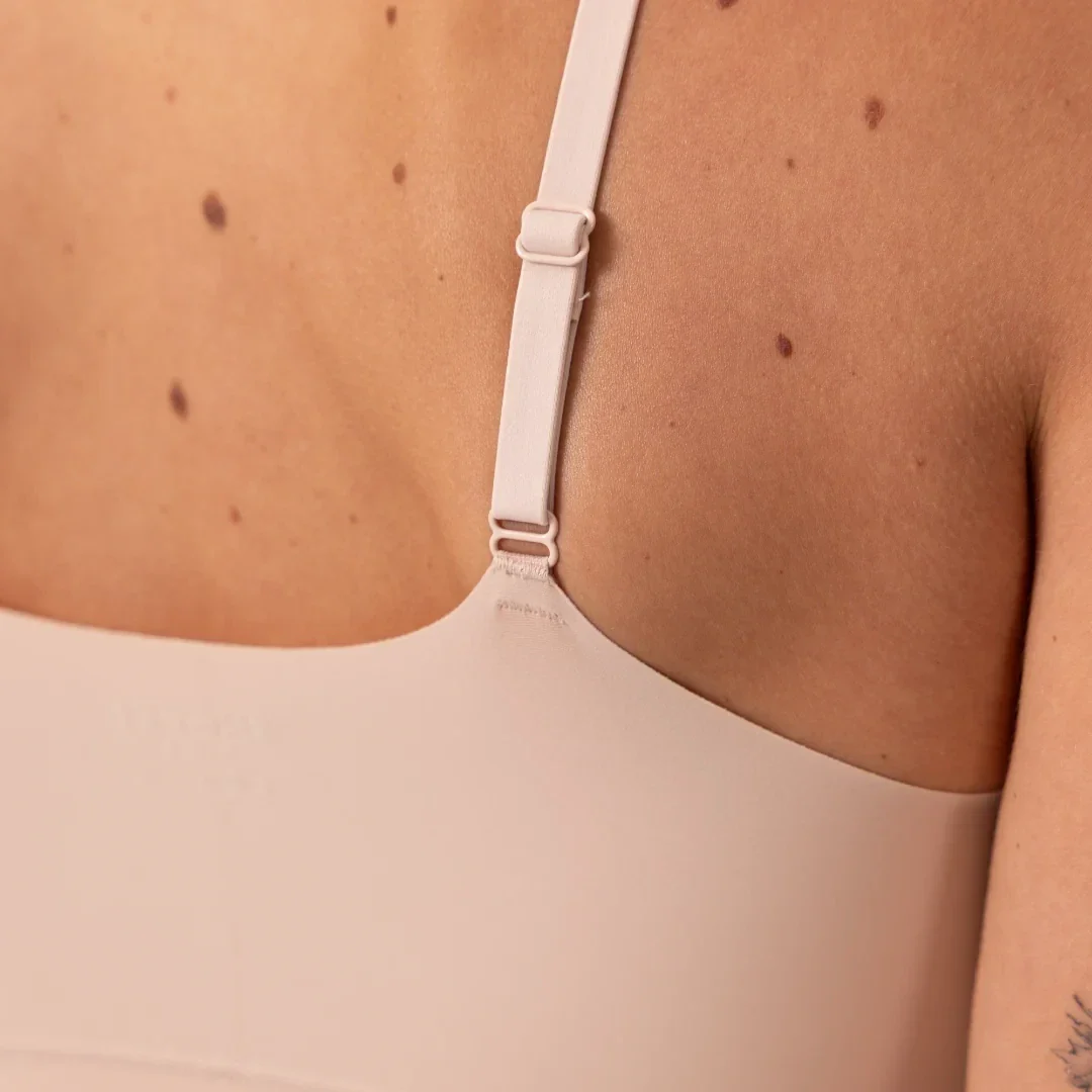 Microfiber Seamless Bralette | Beige - Image 6