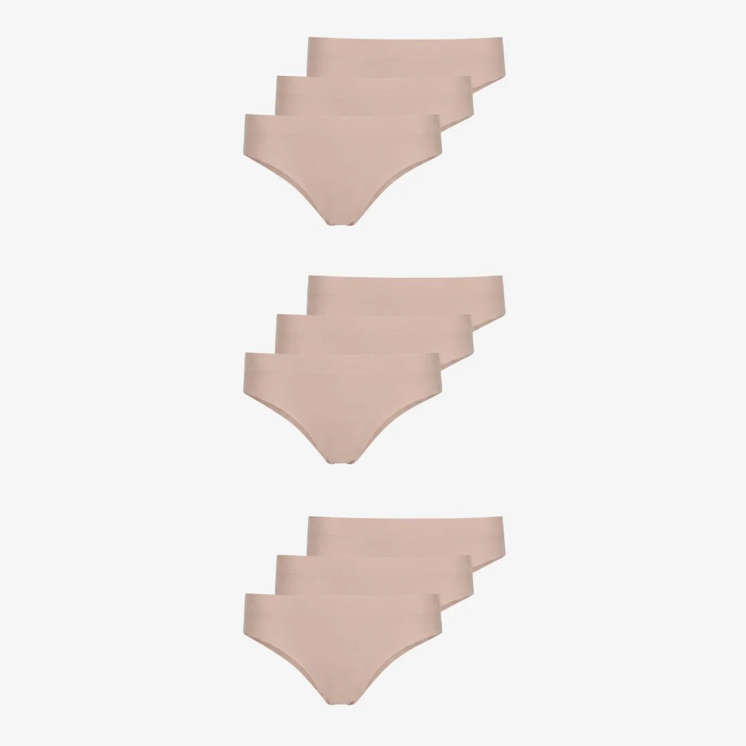 Microfiber Seamless Hipster | Beige - Image 13