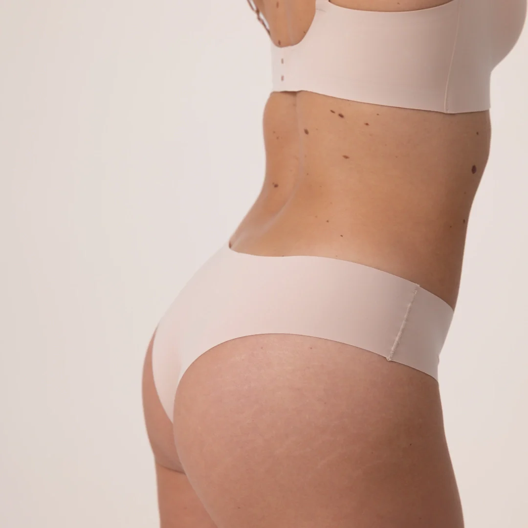 Microfiber Seamless Hipster | Beige - Image 6