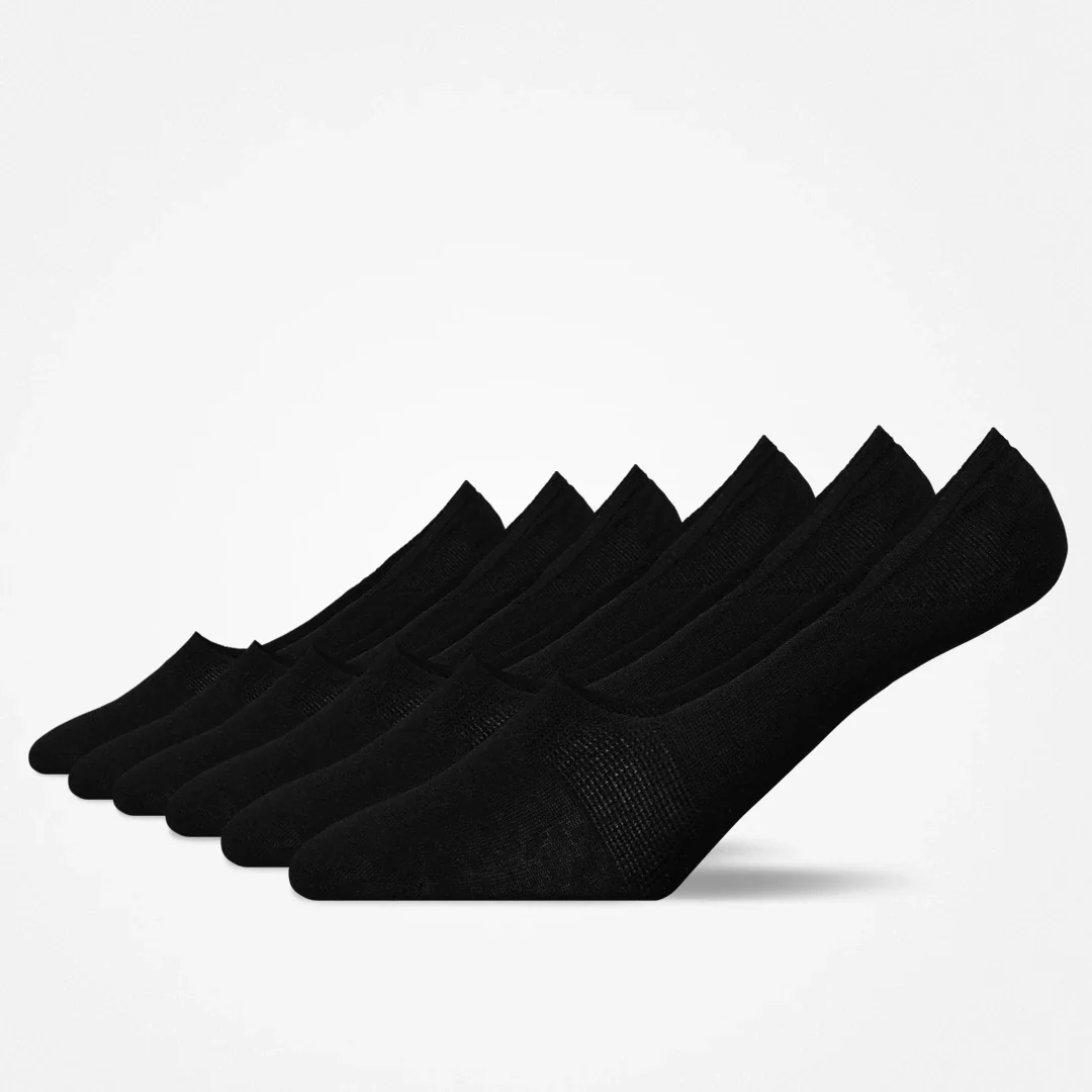 Mid Cut Füßlinge | Schwarz - Image 9