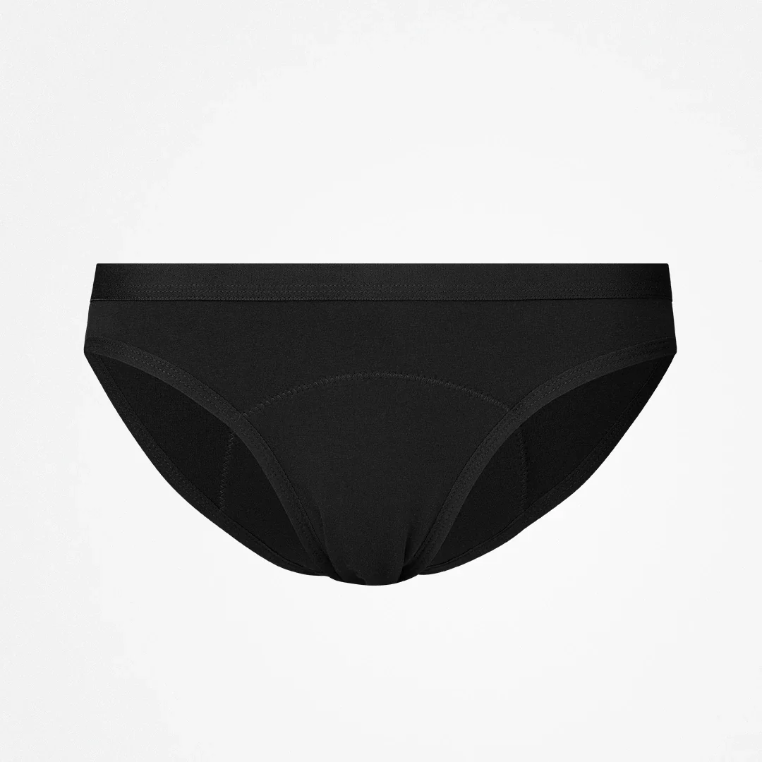 SNOCKS x femtis Period Panty - INSA  | Schwarz - Image 5