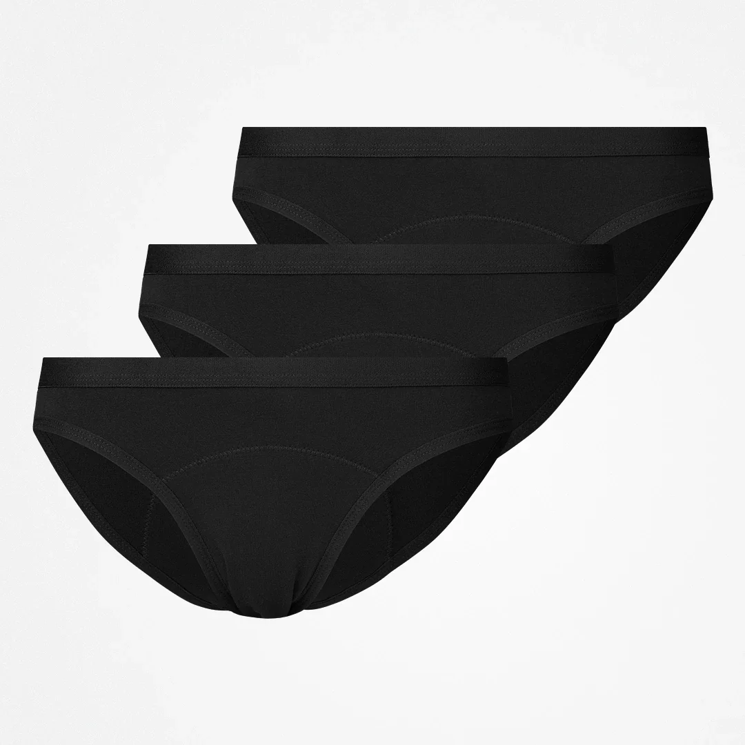 SNOCKS x femtis Period Panty - INSA  | Schwarz - Image 7