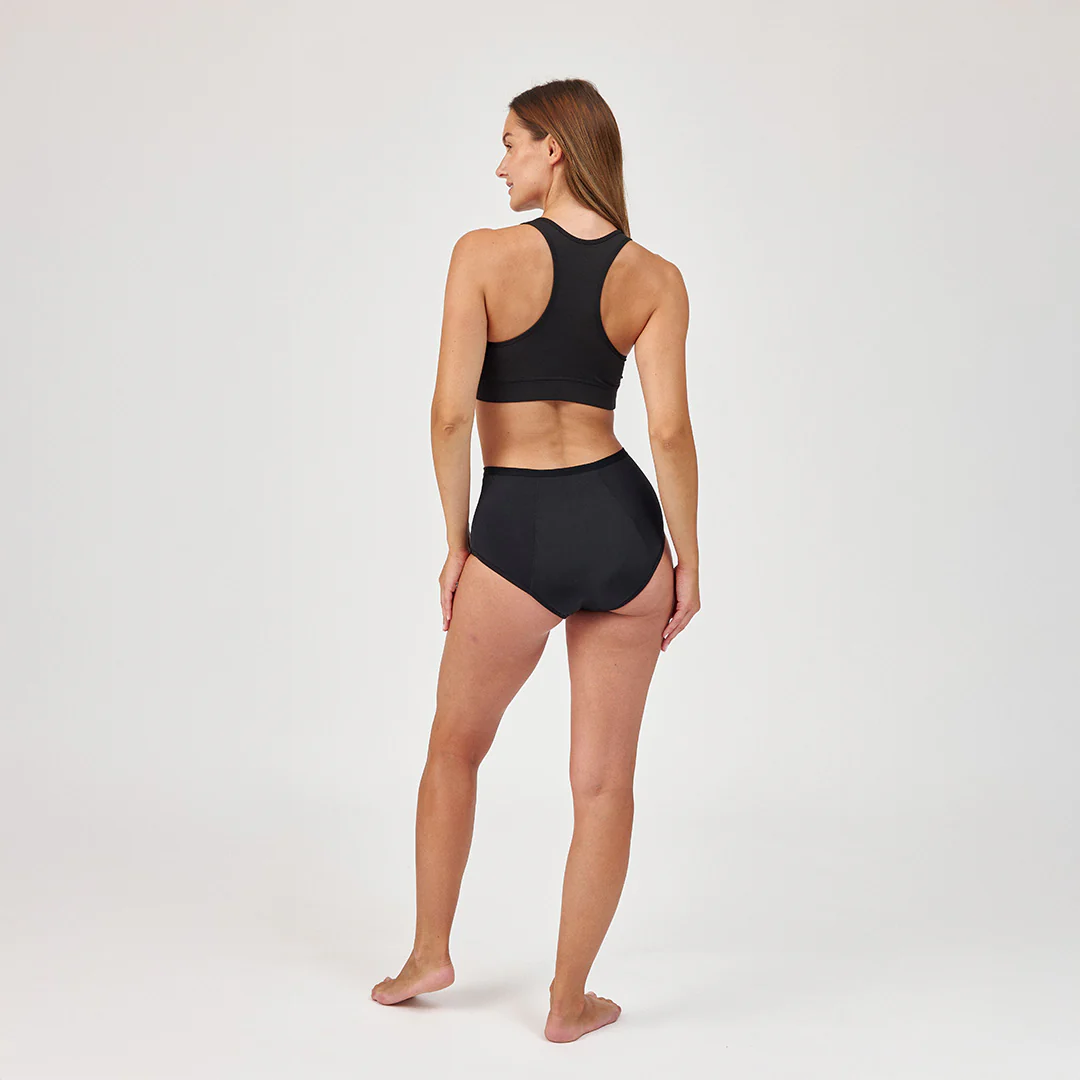 SNOCKS x femtis Period Panty - JULE Highwaist | Schwarz - Image 3