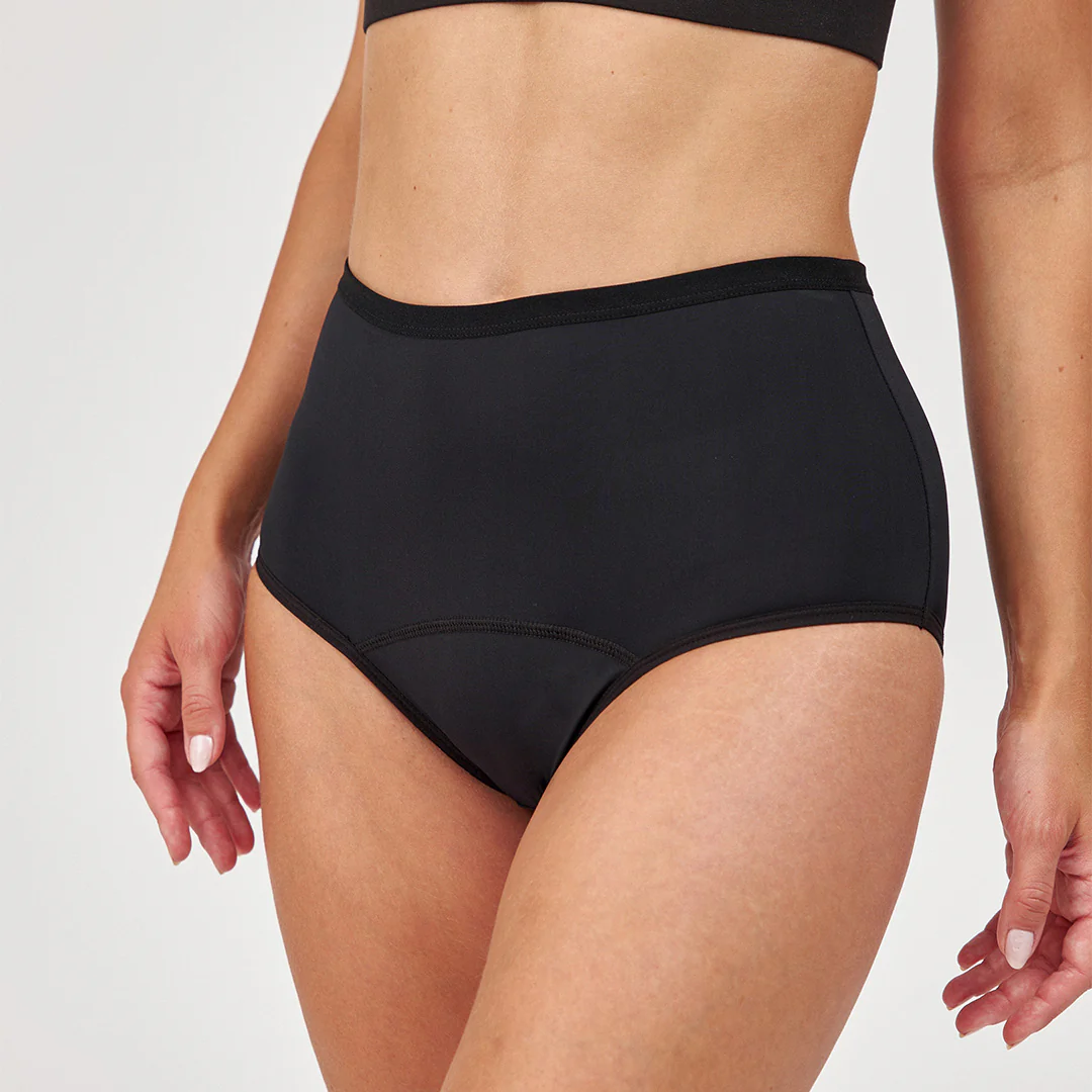 SNOCKS x femtis Period Panty - JULE Highwaist | Schwarz - Image 4
