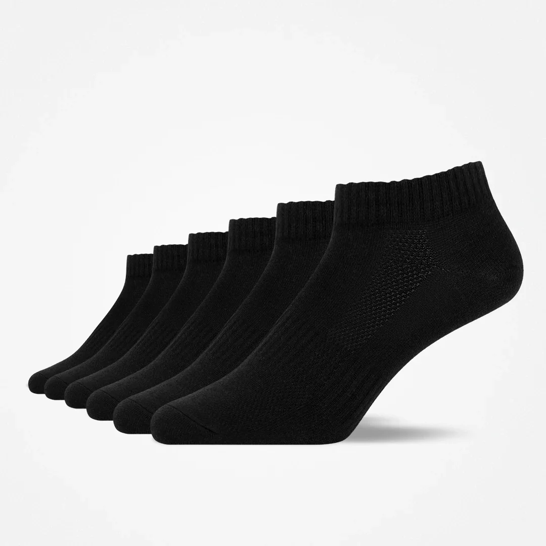 Quarter Socken | Schwarz - Image 9