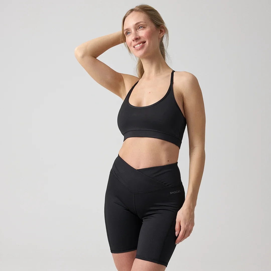 Radlerhose Damen V Cross | Schwarz - Image 6