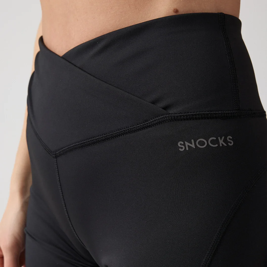 Radlerhose Damen V Cross | Schwarz - Image 8