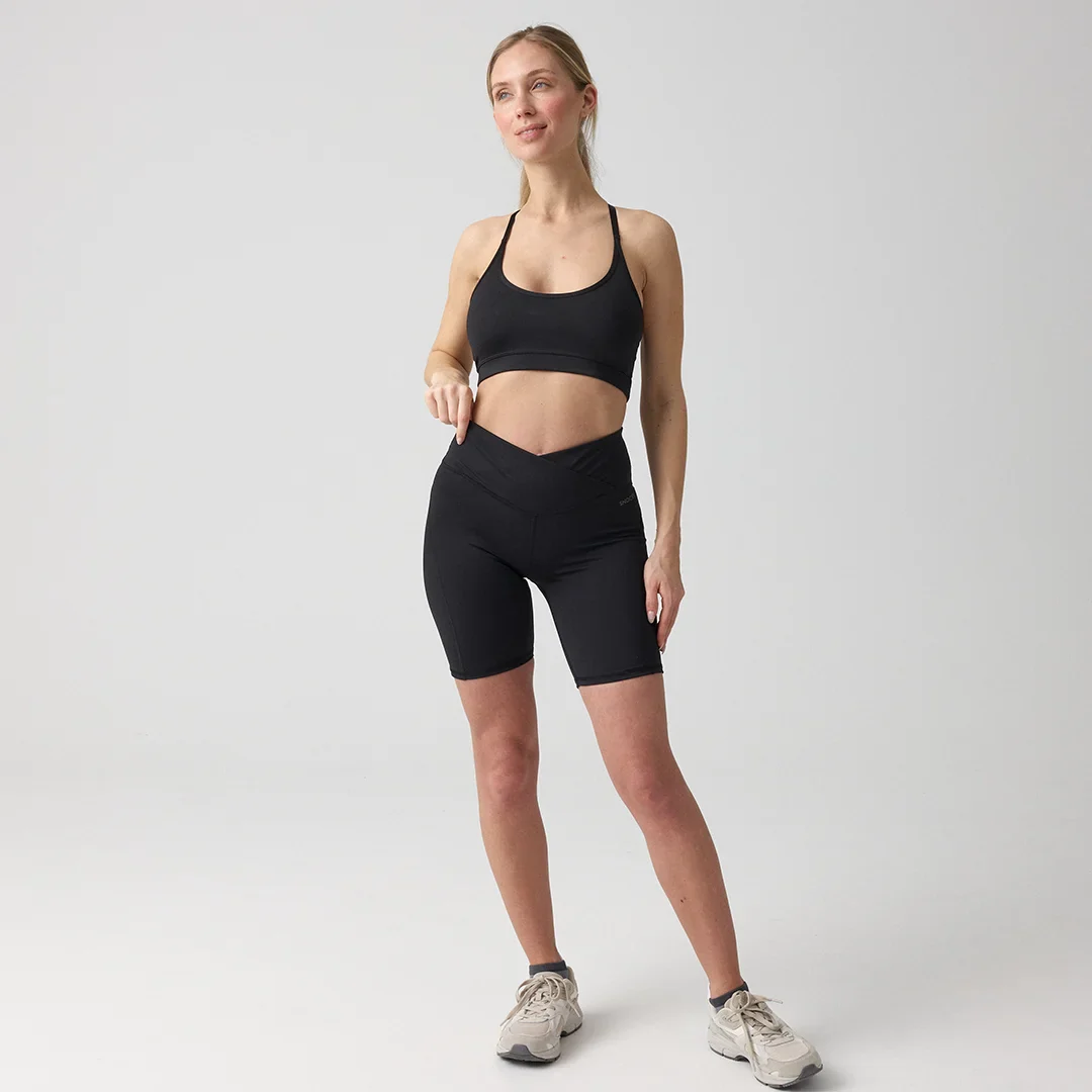 Radlerhose Damen V Cross | Schwarz - Image 9