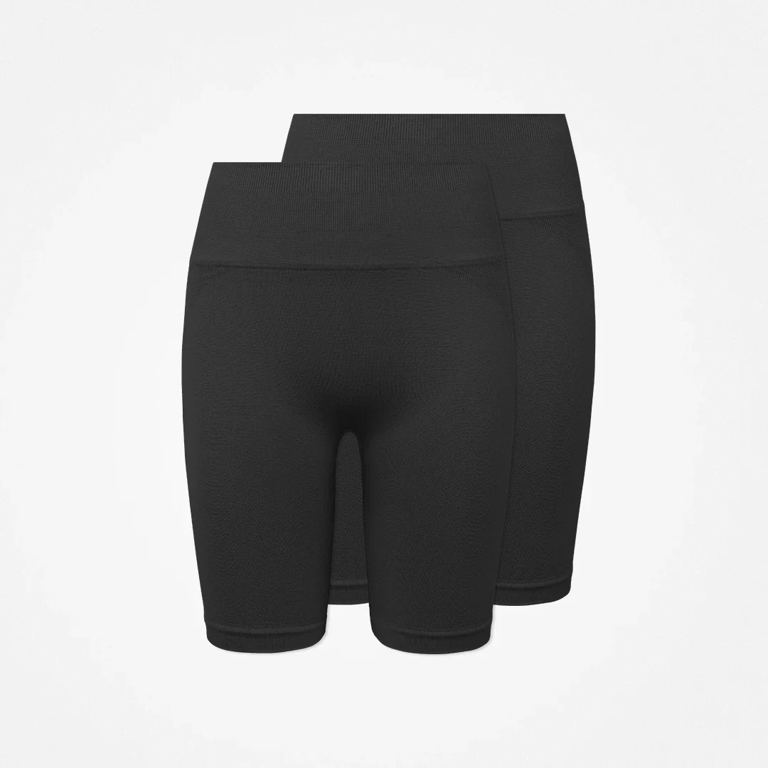 Radlerhose Seamless Damen | Schwarz - Image 12