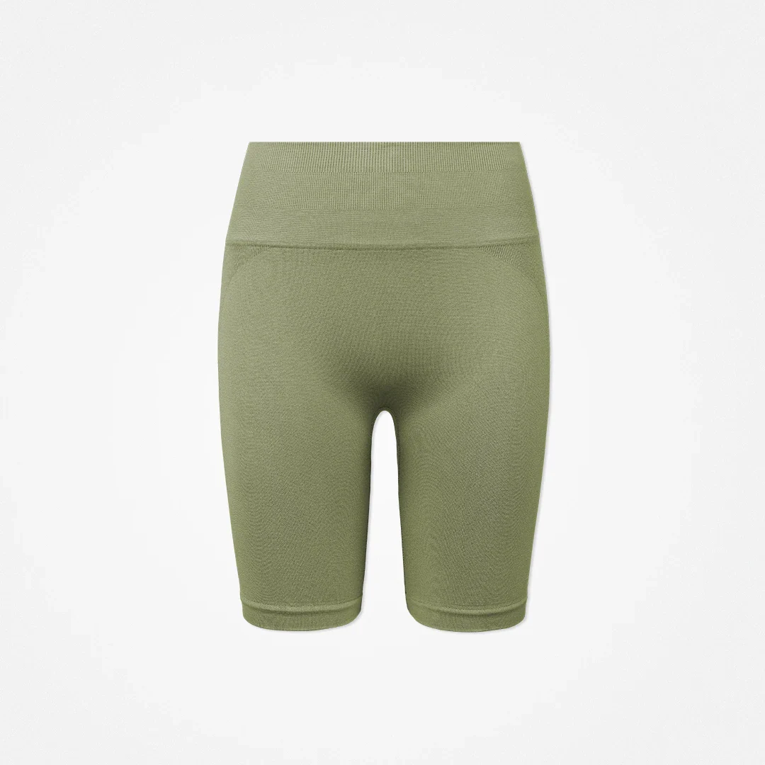 Radlerhose Seamless Damen | Hellgrün - Image 11