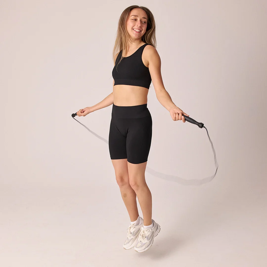 Radlerhose Seamless Damen | Hellgrün - Image 7
